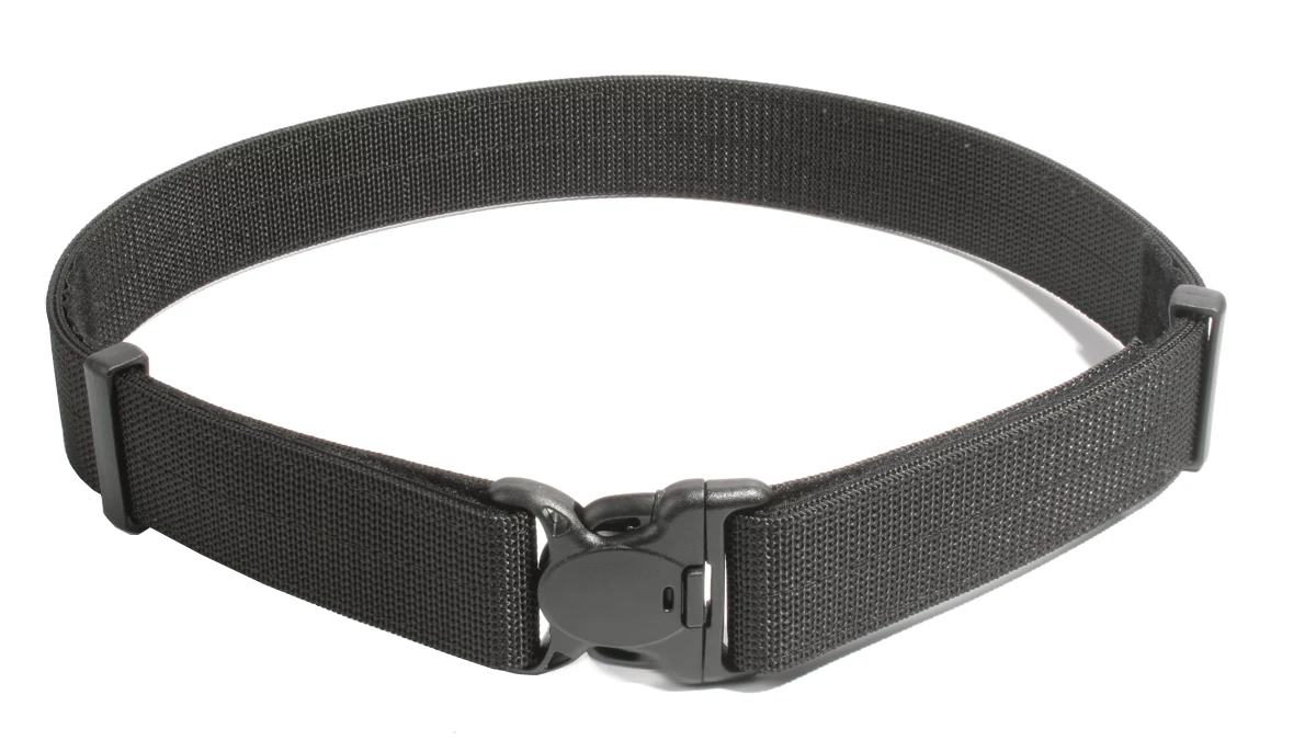 Web Duty Belt, 38" - 42", BK, 2", LG, Hang Tag