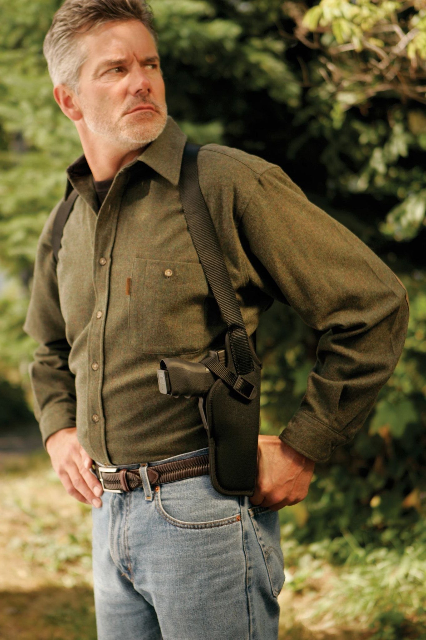 Vertical Shoulder Holster