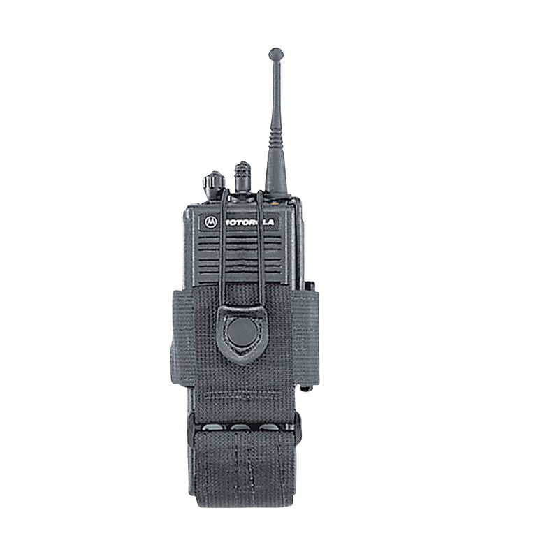 Universal Radio Case Kodra Black w/Swivel Belt Loop, Card