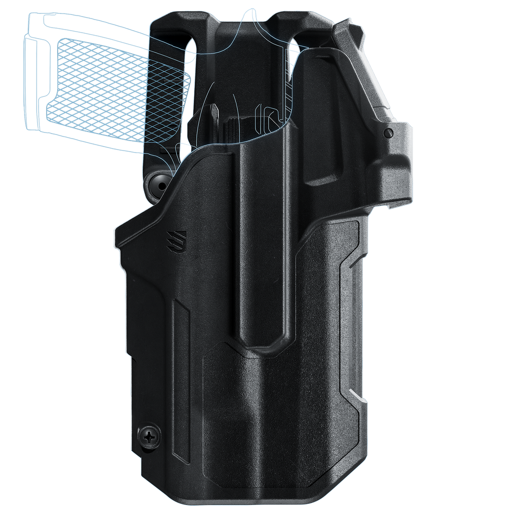 T-Series Level 2 Duty Light-Bearing Red Dot Sight (RDS) Holster