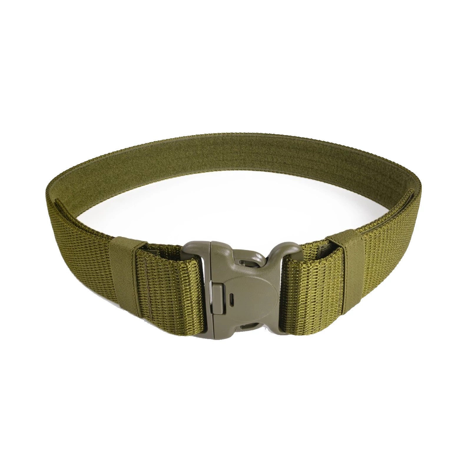 Enhanced Military Web Belt (Up To 43") Large-Olive Drab