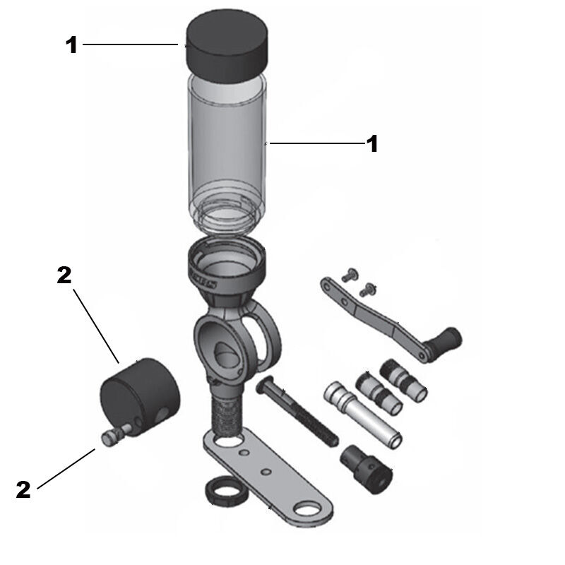 Uniflow Powder Measure III Parts