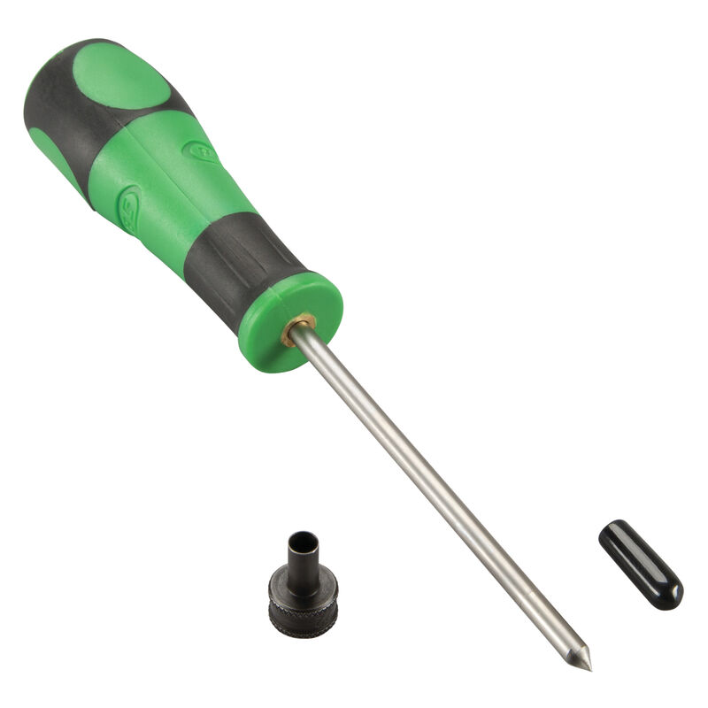 Flash Hole Deburring Tool with Case Pilot Stop