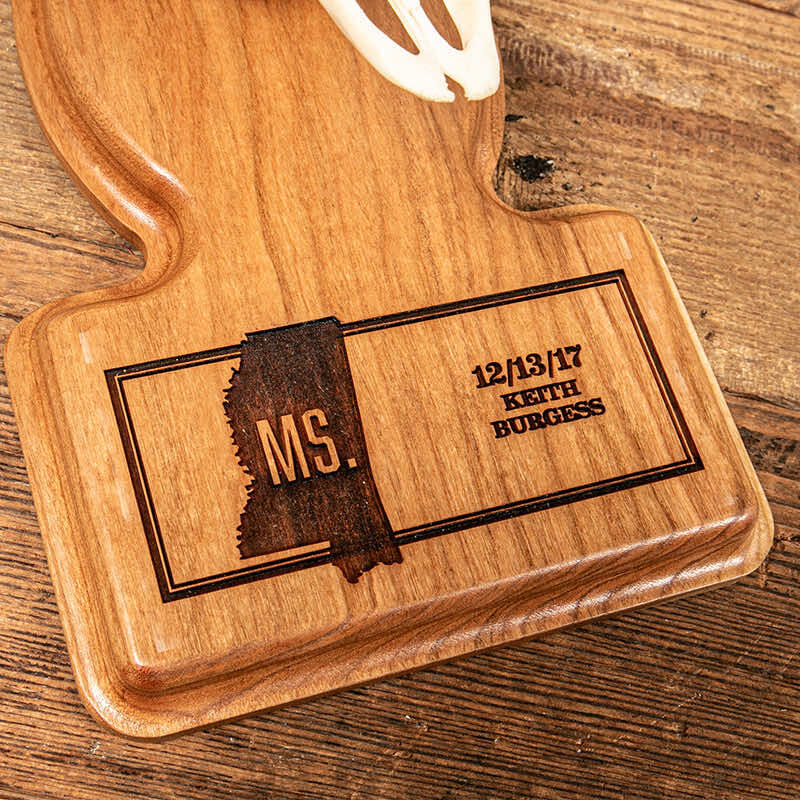 Custom Euro Deer Plaque