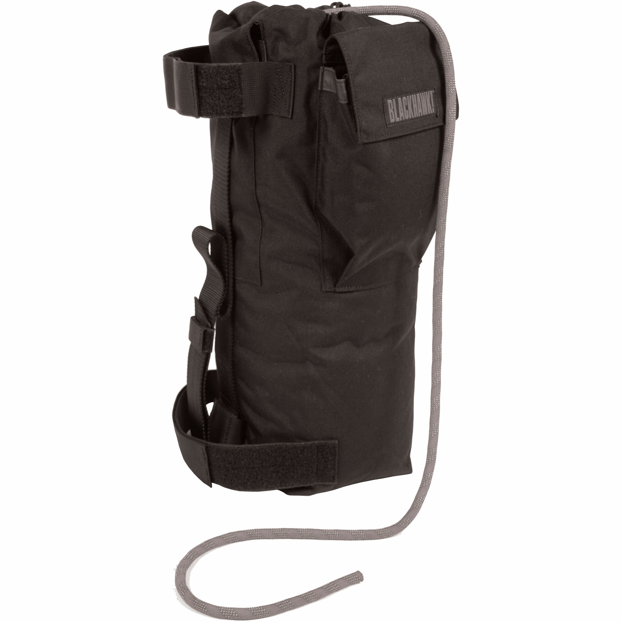 Black Tactical Stealth Rappelling Rope Bag Rappelling Gear 8170 Rothco 