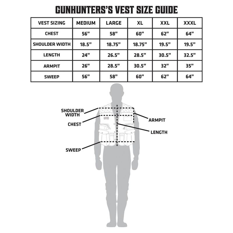 Gunhunter's Orange Hunting Vest