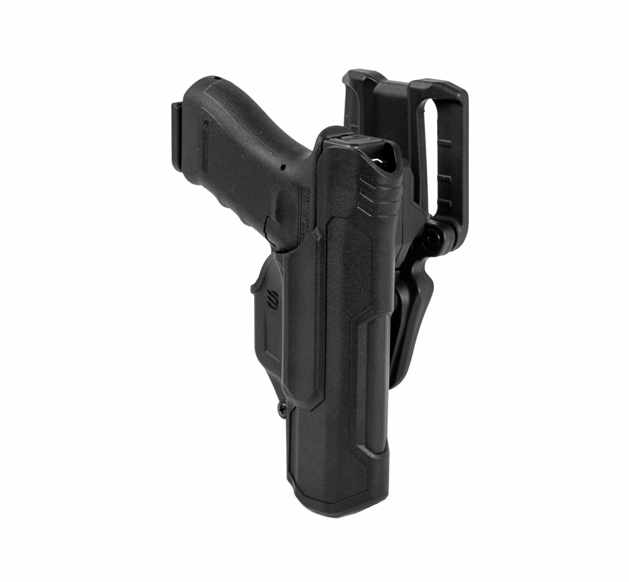 Details about   Right Hand Tactical Holster Attachment Self Locking Glock System Low Duty Ware 