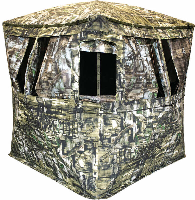 Double Bull Raised Hunting Ground Blind