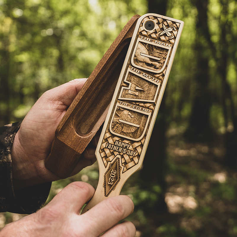 Custom Father&#39;s Day Box Call