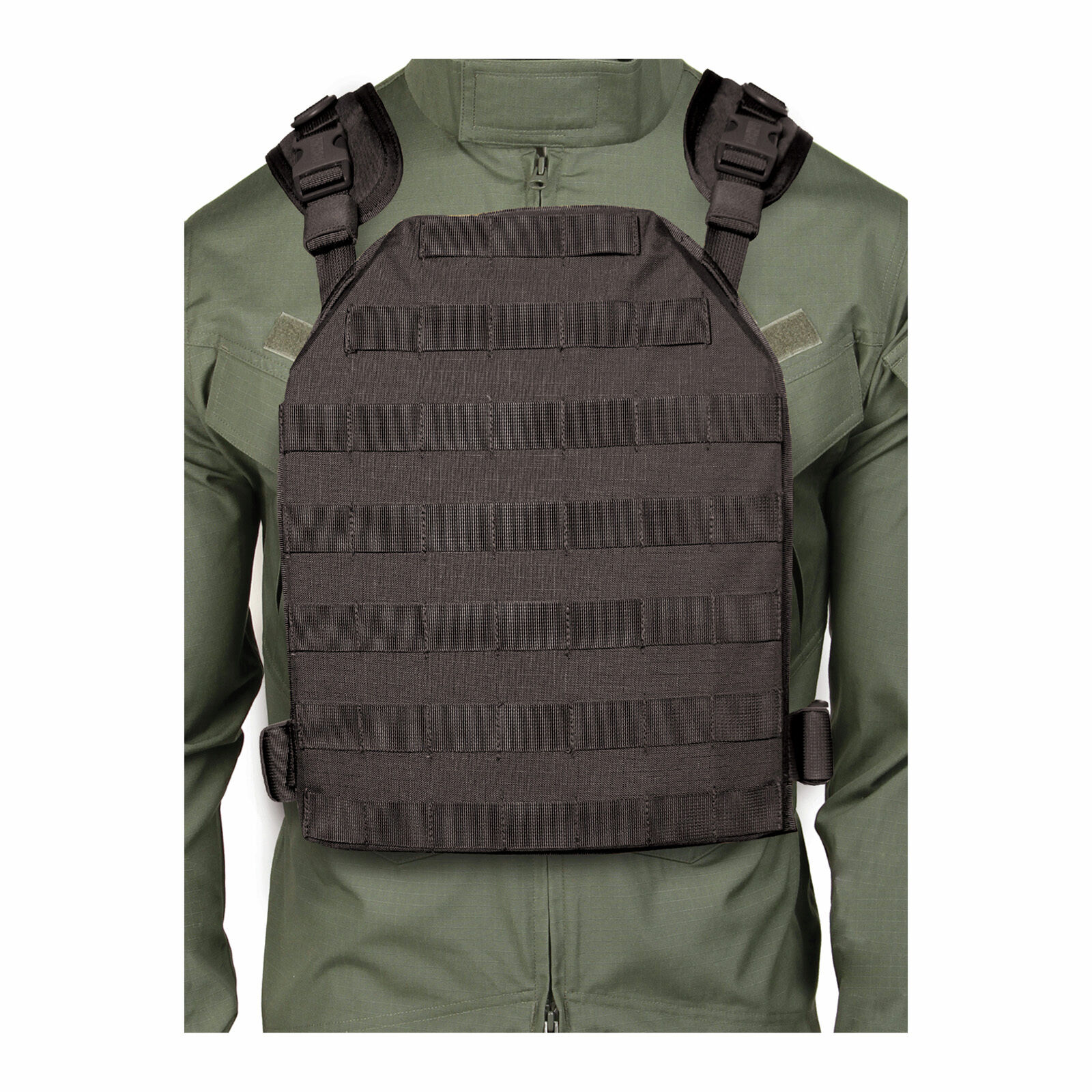 Plate carrier outlet