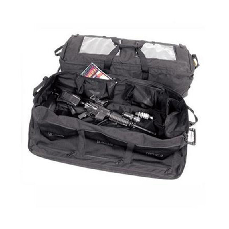 103 qt. Black Weathertight Tote with Wheels