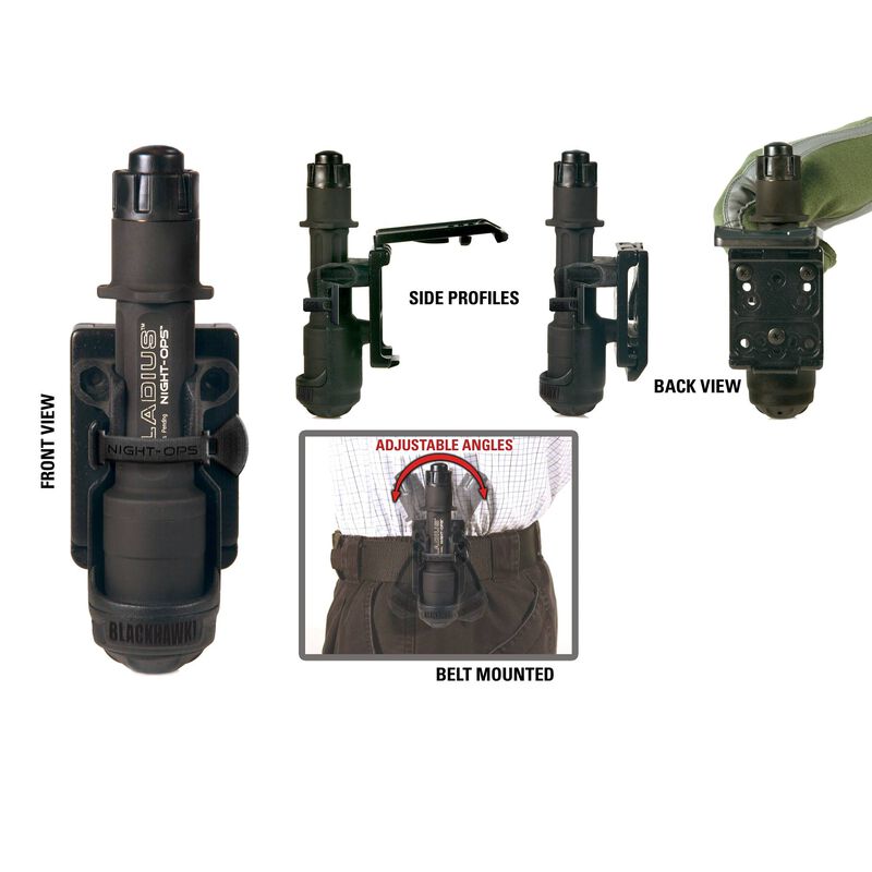 Night-Ops&reg; Flashlight Holder&nbsp;with Mod-U-Lok&trade; Platform