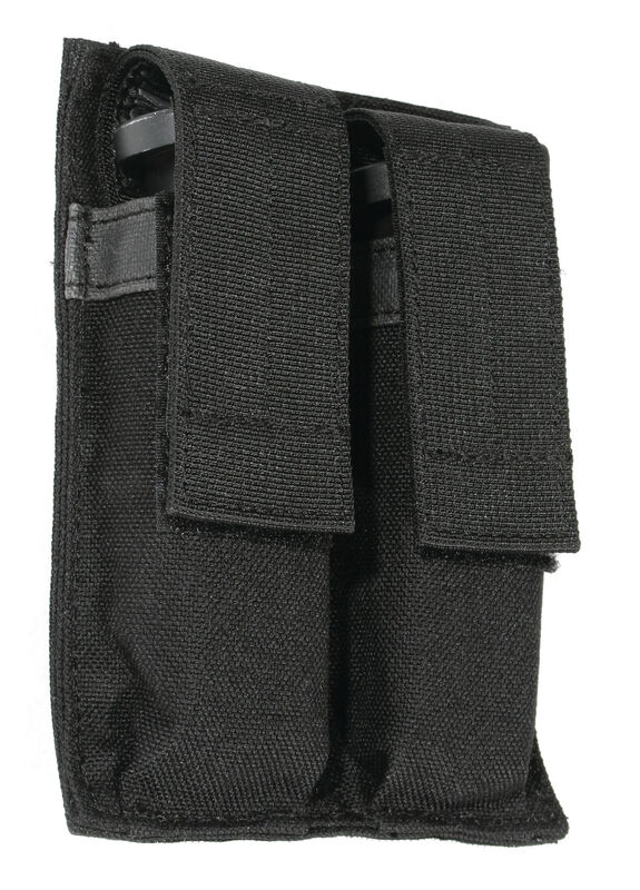 Hook Backed Double Pistol Mag Pouch
