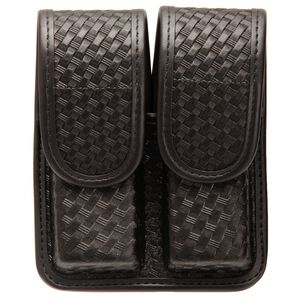 Double Mag Pouch (Double Row - .45 Cal) - Basketweave