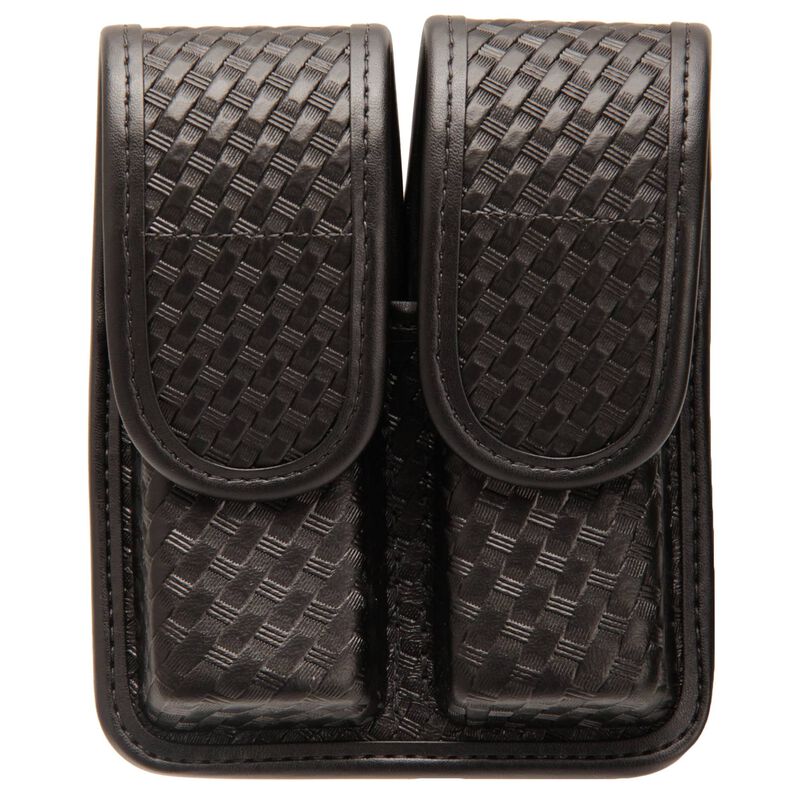Double Mag Pouch &#40;Double Row - .45 Cal&#41; - Basketweave