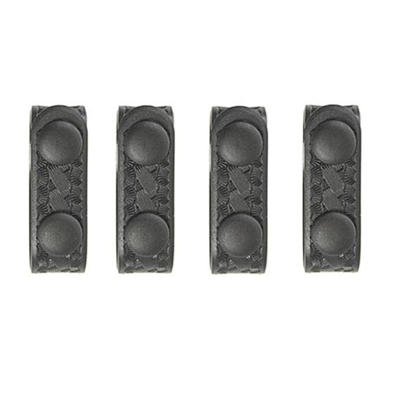 Molded Belt Keepers &#40;Set of 4&#41; - Basketweave