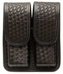 Double Mag Pouch (Double Row - .45 Cal) - Basketweave