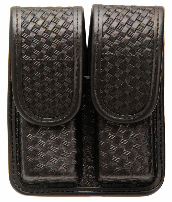Double Mag Pouch &#40;Double Row - .45 Cal&#41; - Basketweave