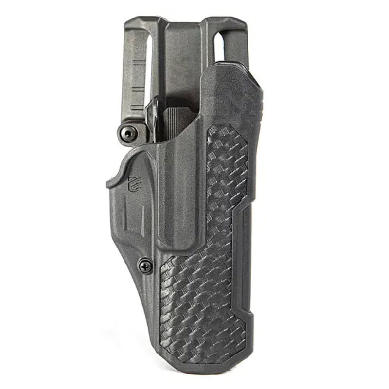 T-SERIES LEVEL 2 DUTY LIGHT-BEARING RIGHT-HAND BASKETWEAVE DUTY HOLSTER