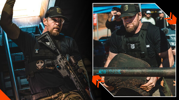 Blackhawk sponsored Tactical Games athlete Zach Rodman competing in the games