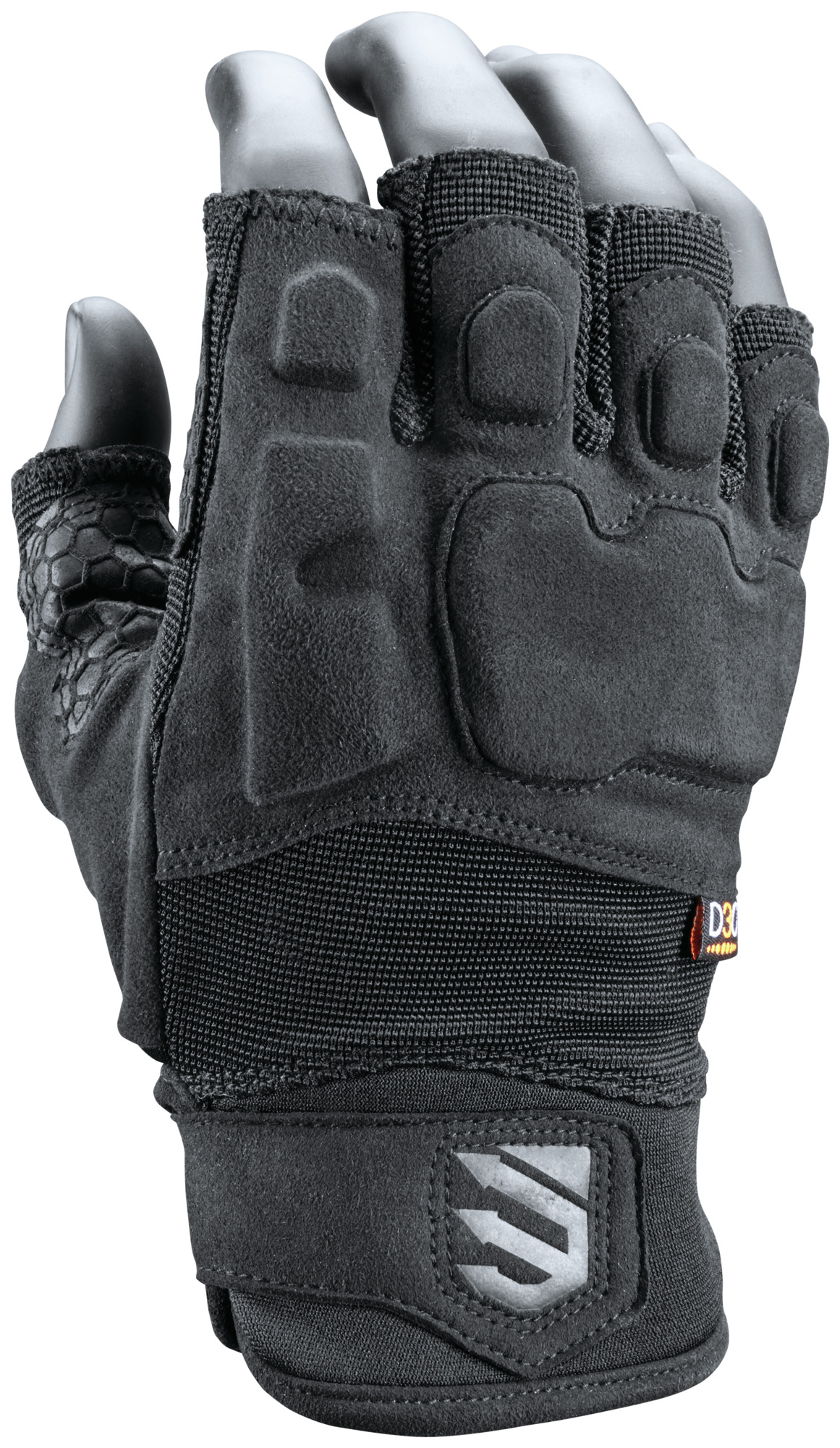 Blackhawk SOLAG Half Finger Light Assault Black Glove Medium New 