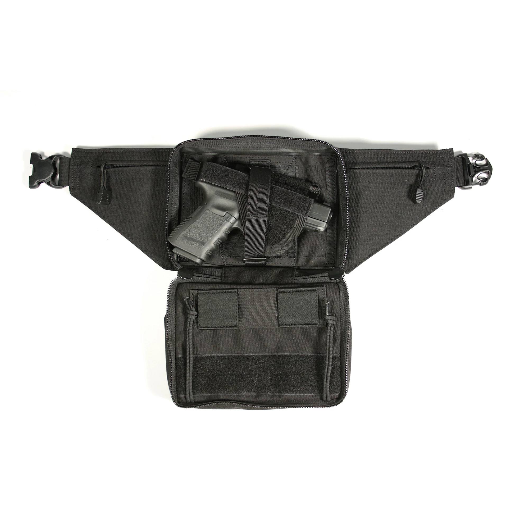 Concealed Gun Pouch Carry Pistol Holster Fanny Pack