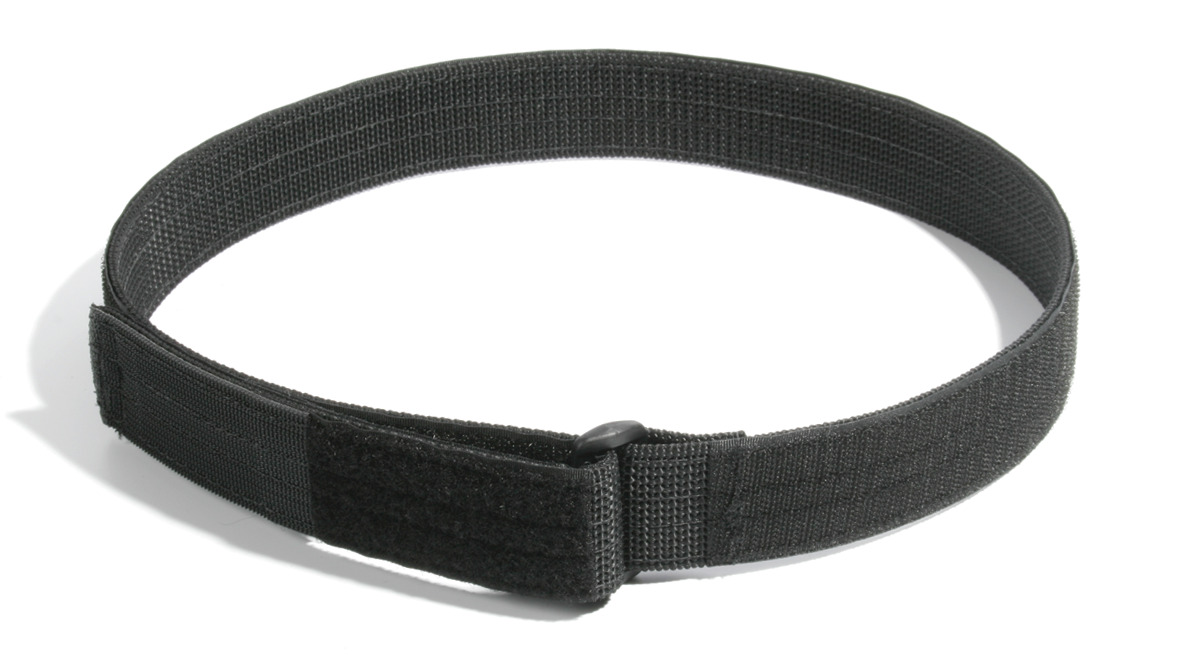 4 Stitch Leather Duty Belt with Full Hook or Loop Lining & Cop Lock Buckle